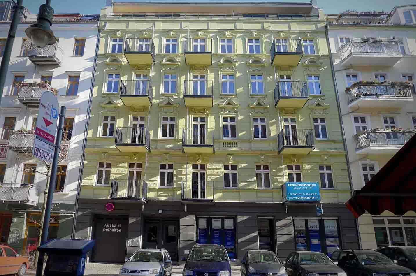 Projekt Modernisierung und Instandsetzung mit Dachgeschoßausbau Schliemannstraße